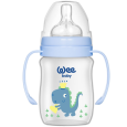 Wee Baby Classic Plus Biberon PP à col large avec poignée 150 ml